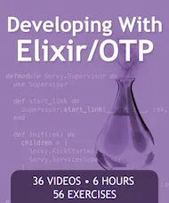 Pragmatic Studio's Elixir/OTP Course cover